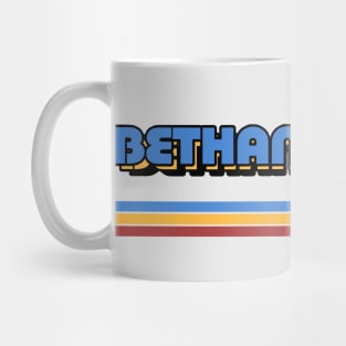 Bethany Beach, Delaware / / Retro Style Design Mug